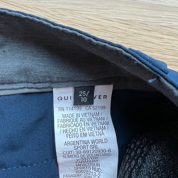 (2) School Uniform Quiksilver Amphibian Shorts with Stretch - Picture 6 of 8